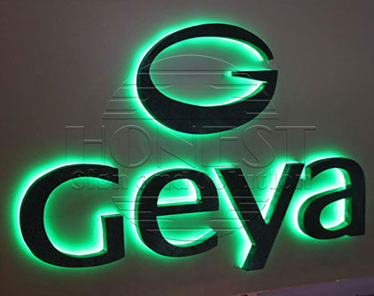 Reverse lit channel letters 5